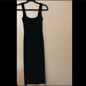 Topshop Ribbed Midi-dress